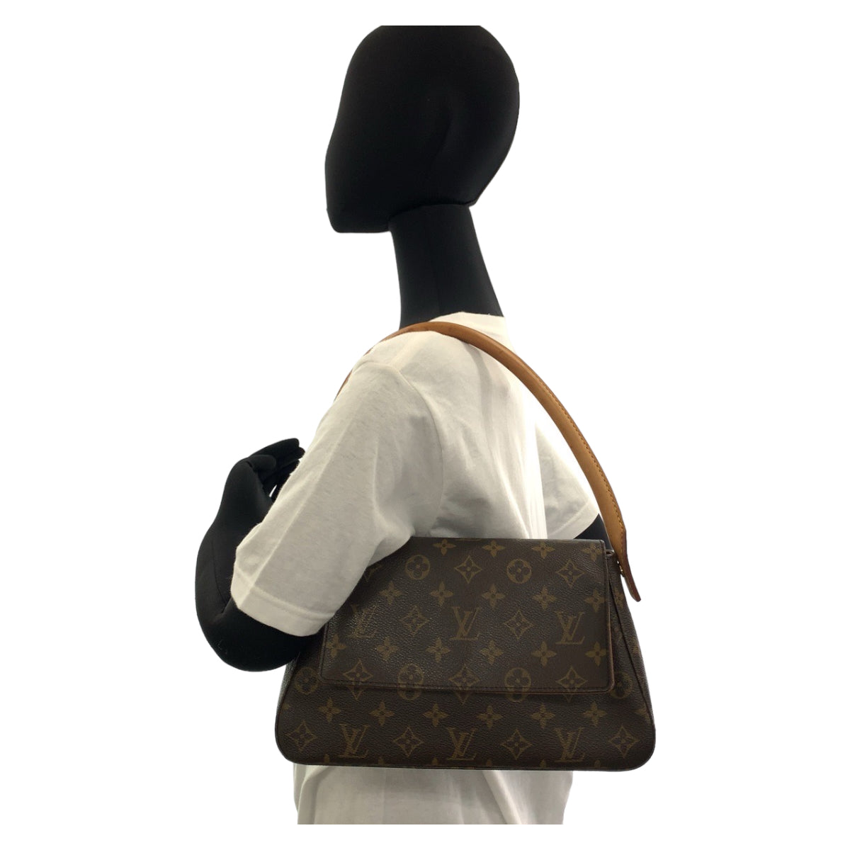 Louis Vuitton Monogram Mini Looping Shoulder Bag M51147 in Very Good Condition