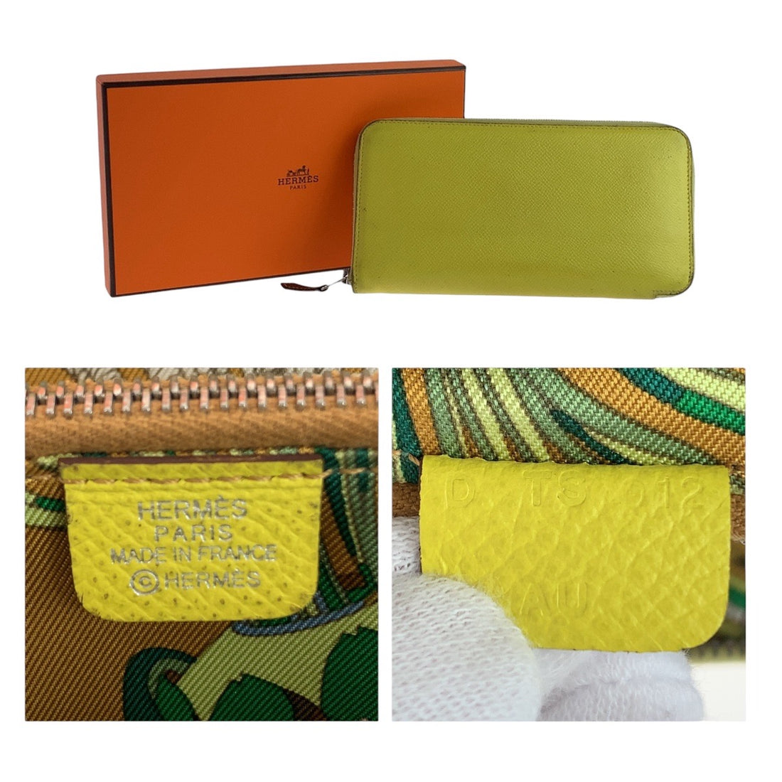 Hermes Azap Long Silk In Wallet