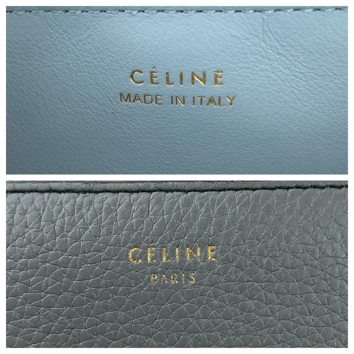 Celine Essentials Leather Long Wallet in Very Good Condition