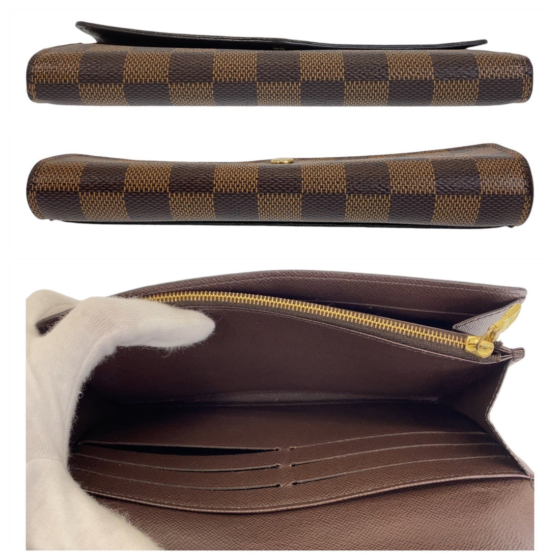 Louis Vuitton Damier Long Wallet N63209