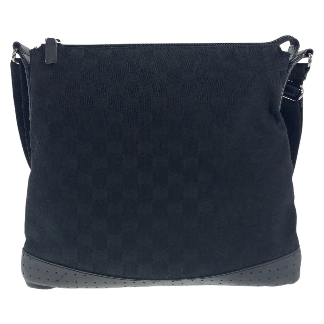 Gucci GG Canvas Leather Shoulder Bag