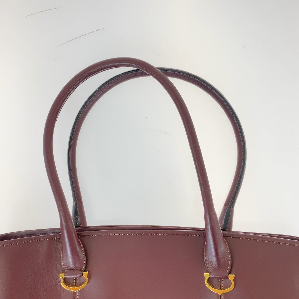 Cartier Must Line Leather Tote Bag 408206 in Very Good Condition