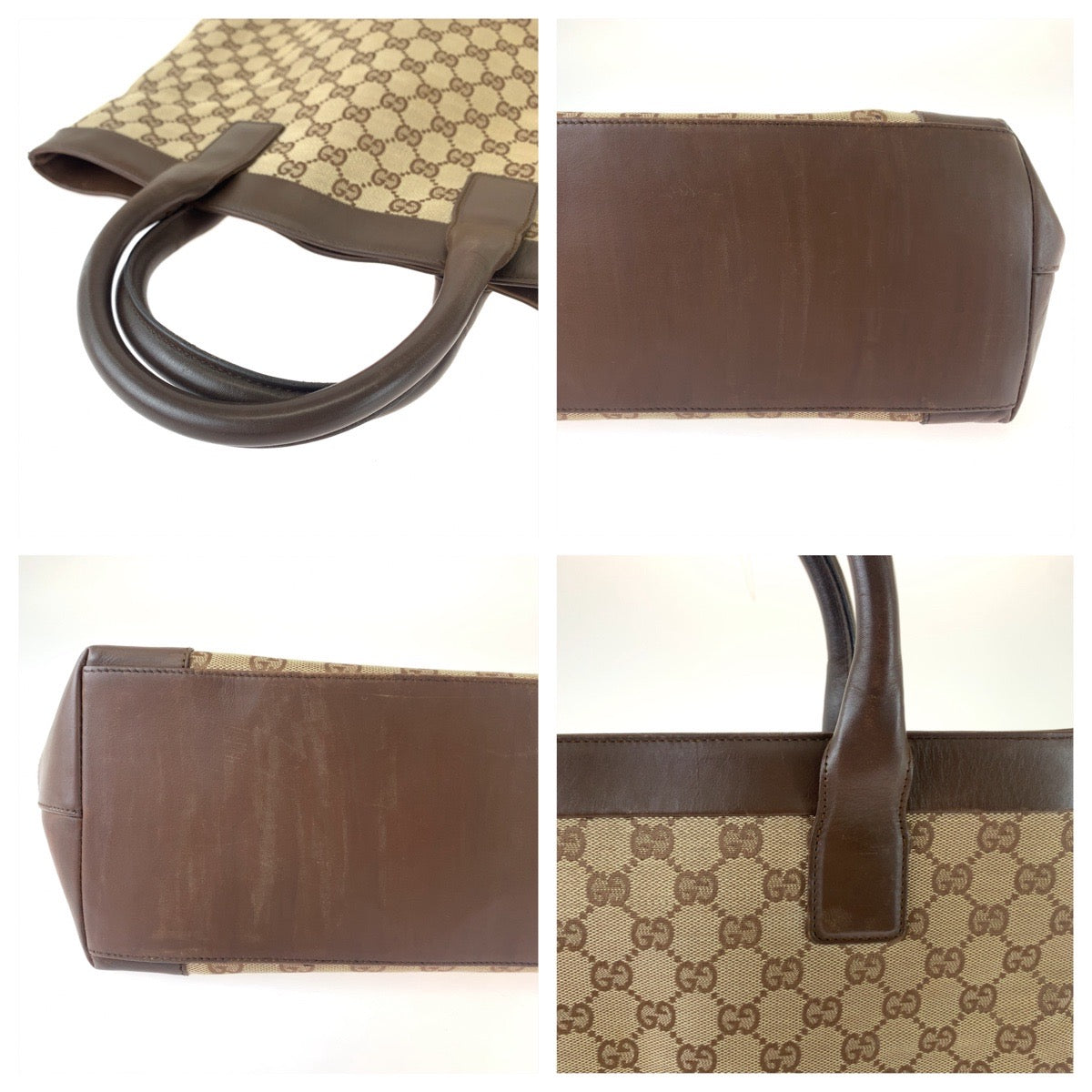 Gucci GG Canvas Tote Bag 0021121 in Very Good Condition