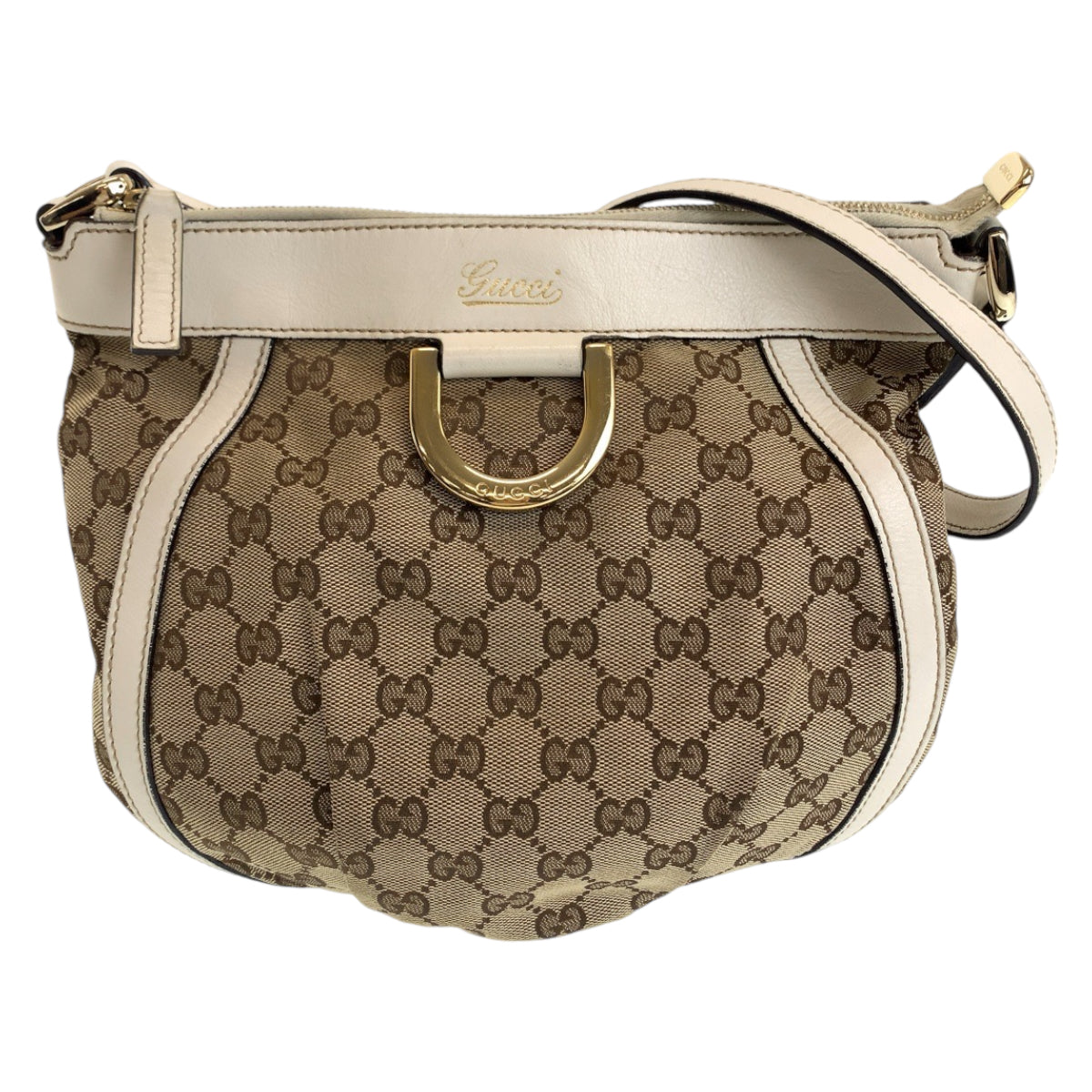 Gucci GG Canvas Abbey Shoulder Bag 203257 in Very Good Condition