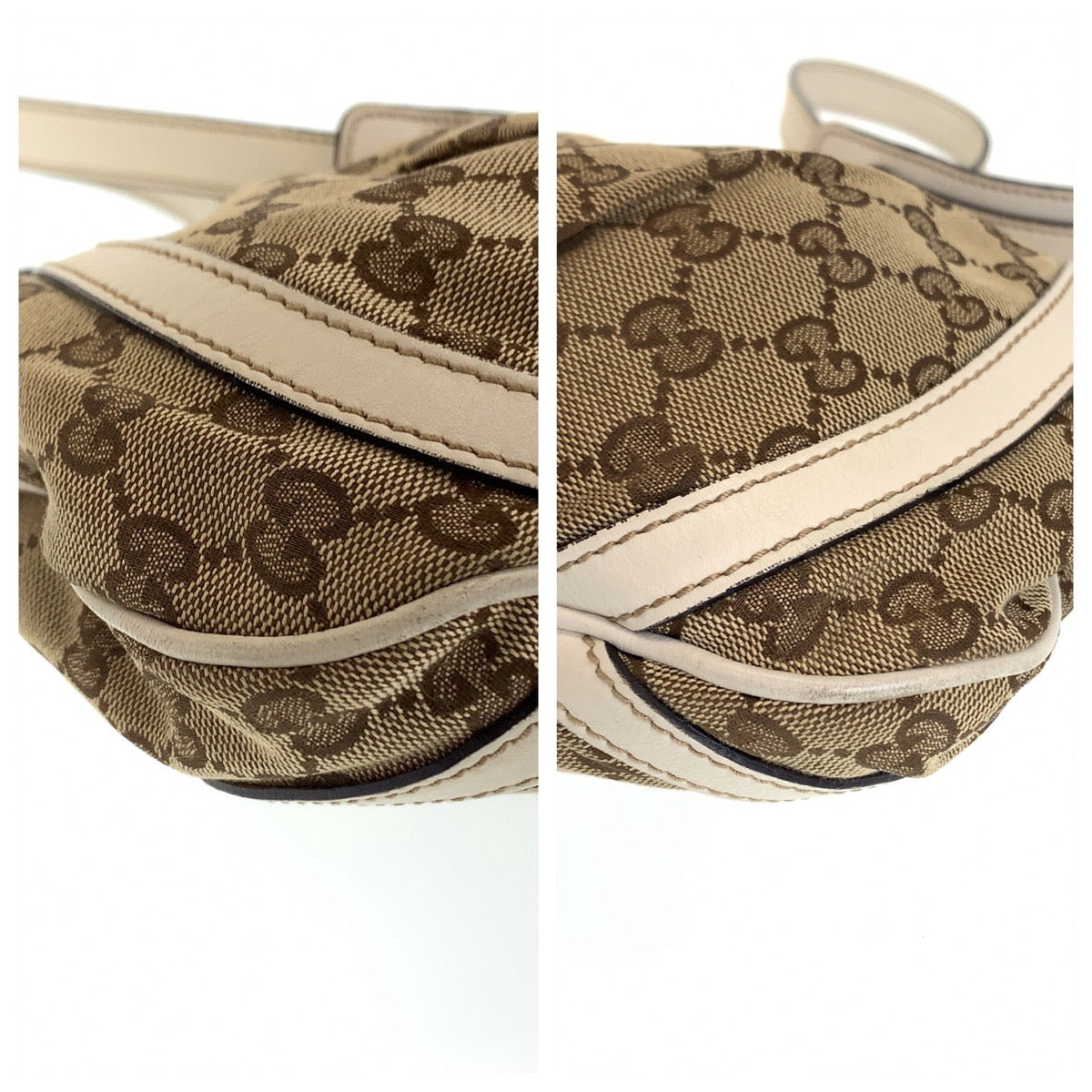 Gucci GG Canvas Abbey Shoulder Bag 203257 in Very Good Condition