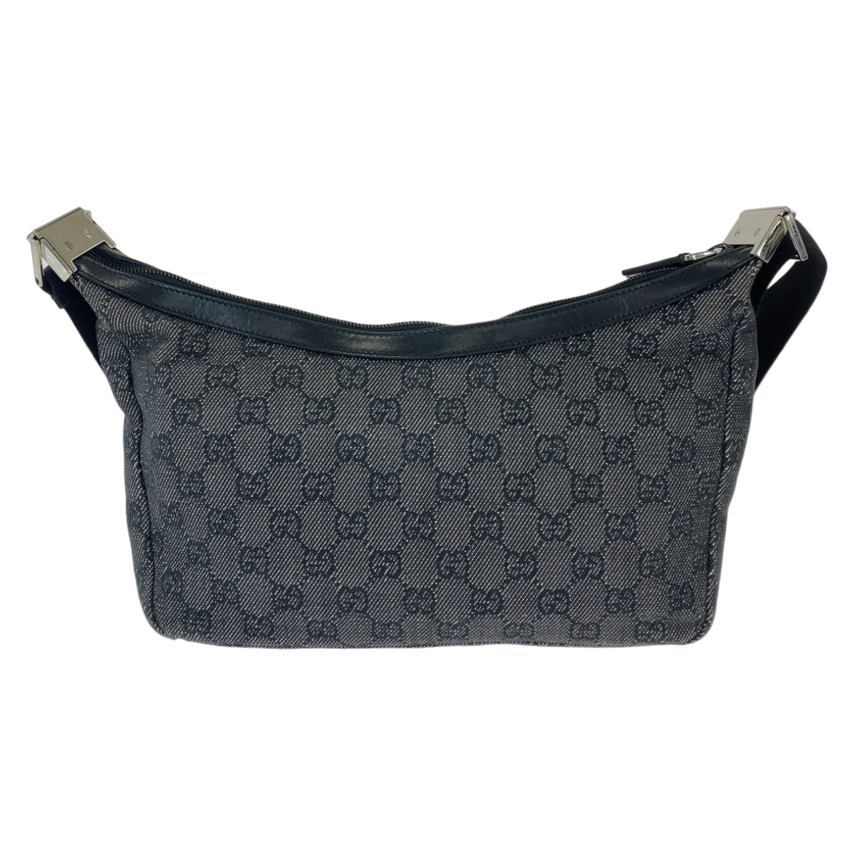 Gucci GG Canvas Shoulder Bag Black