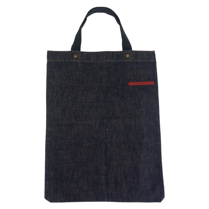 Prada Sports Cotton Denim Tote Bag