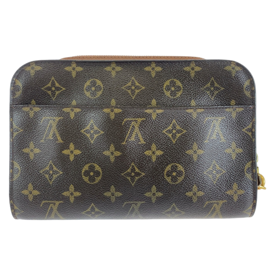 Louis Vuitton Monogram Orsay Clutch Brown