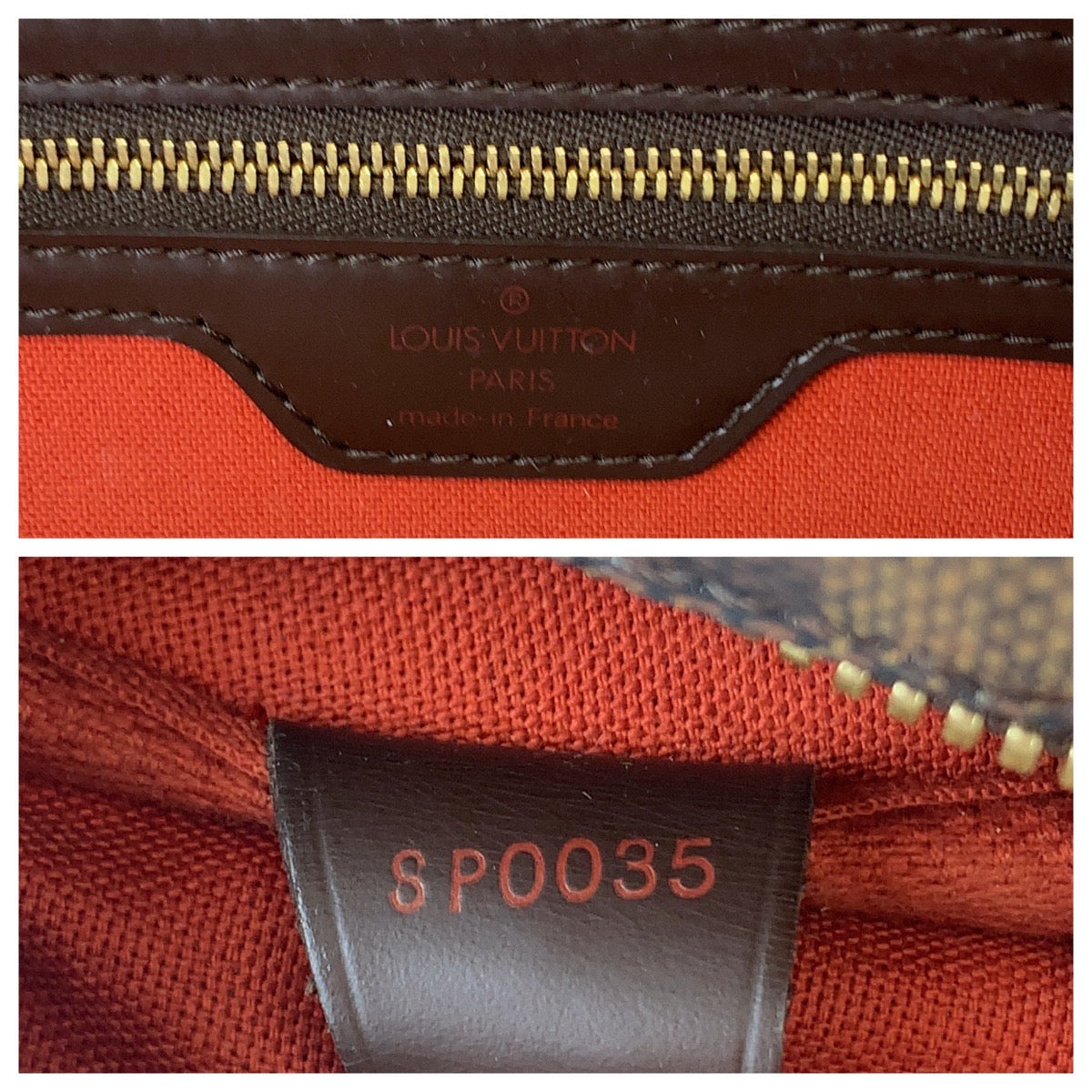 Louis Vuitton Damier Ebene Norita Handbag