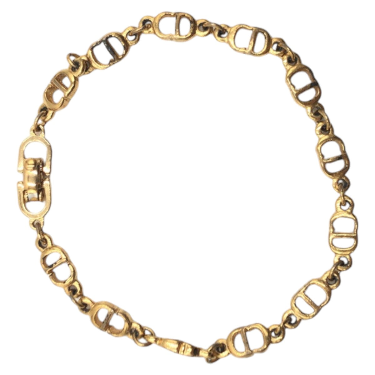 Dior Vintage Gold Plated Bracelet