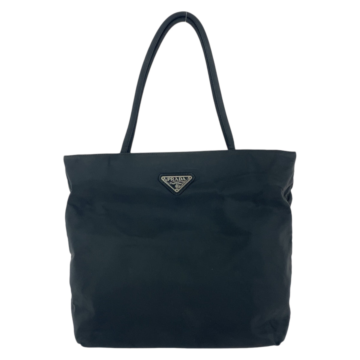 Prada Nylon Tessuto Logo Tote Bag