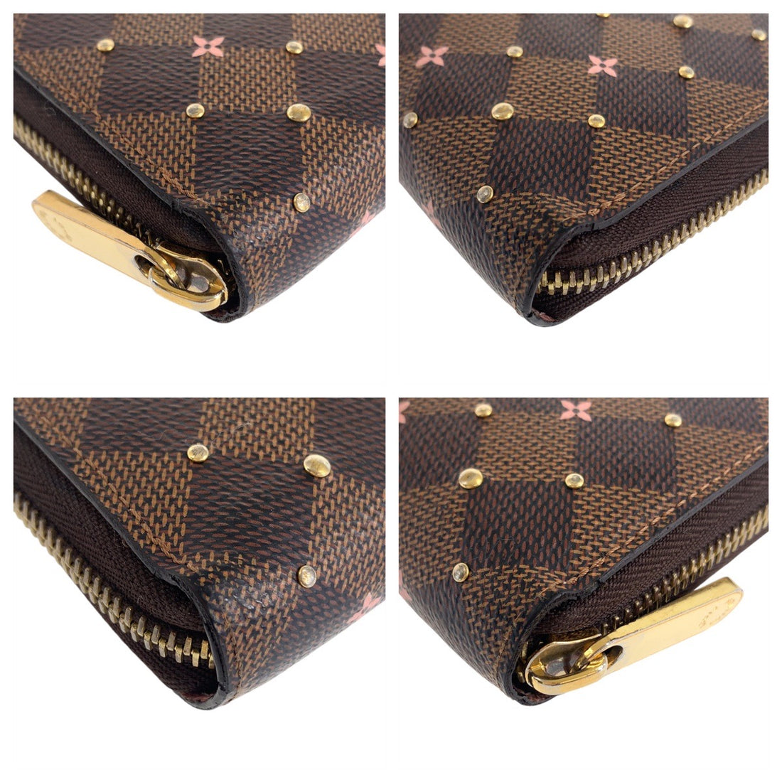 Louis Vuitton Damier Zippy Wallet Brown N60473