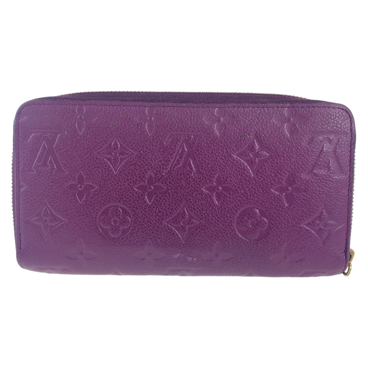 Louis Vuitton Monogram Empreinte Zippy Wallet Leather M60569 in Very Good Condition