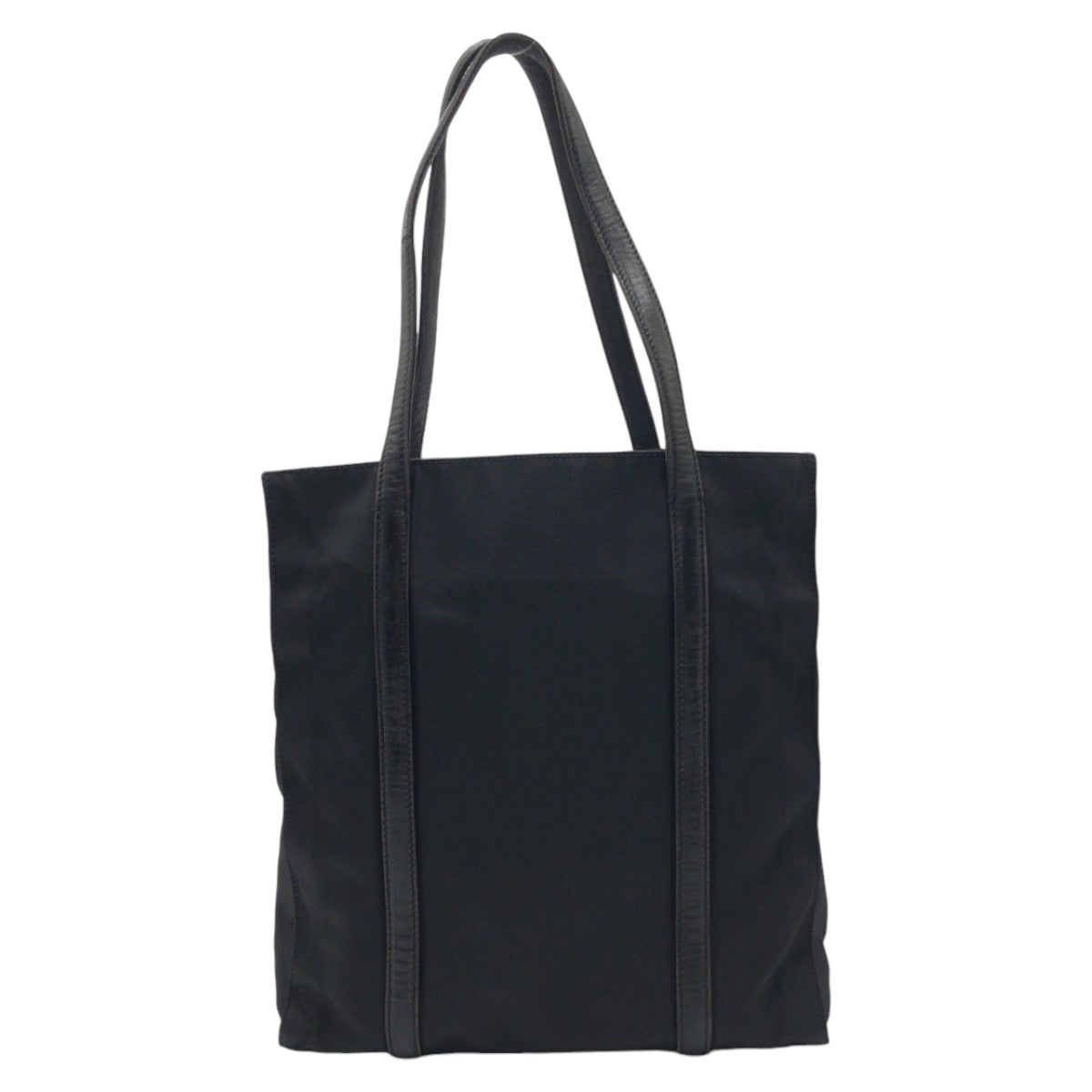 Prada Nylon Tessuto Triangle Logo Tote Bag