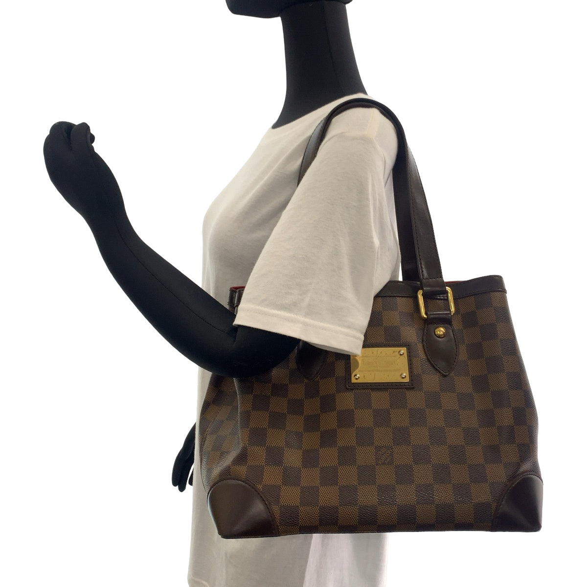 Louis Vuitton Damier Hampstead PM Tote Bag N51205 in Very Good Condition