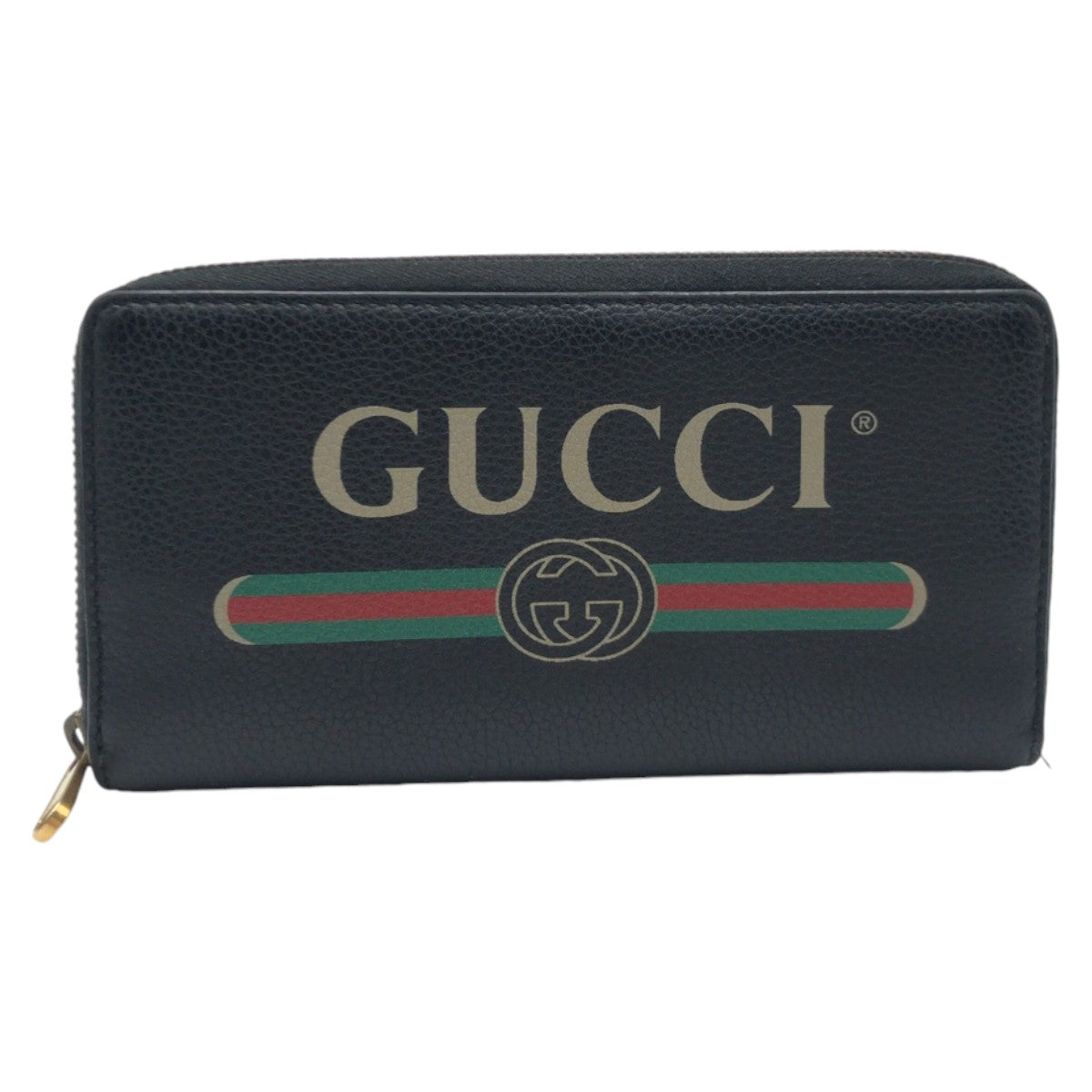 Gucci Black Leather Long Wallet