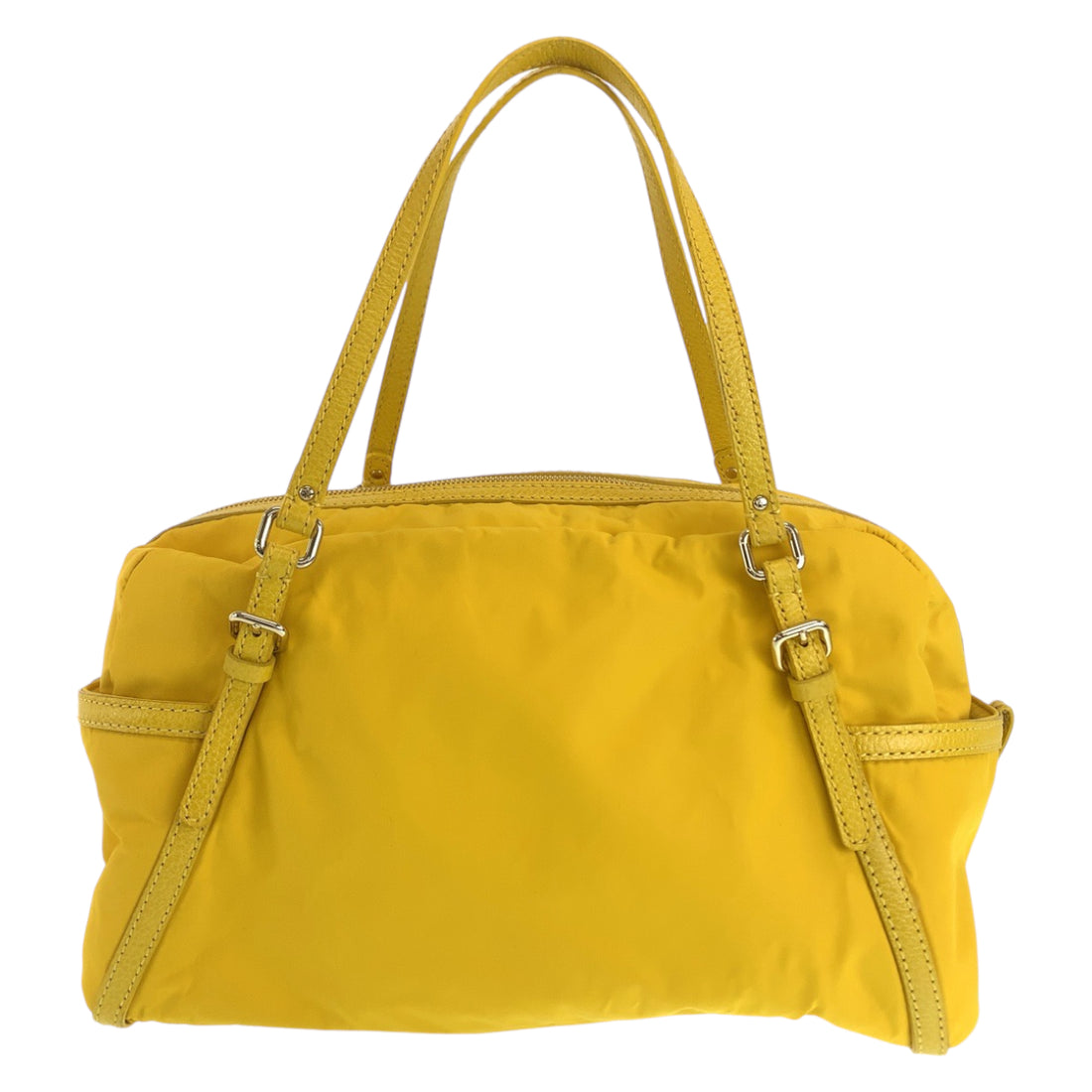 Kate Spade Nylon Shoulder Bag Yellow Gold Hardware