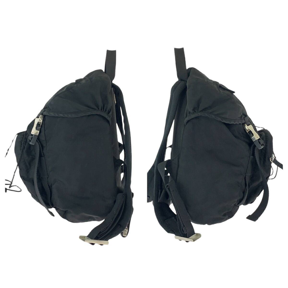 Prada Nylon Tessuto Logo Backpack