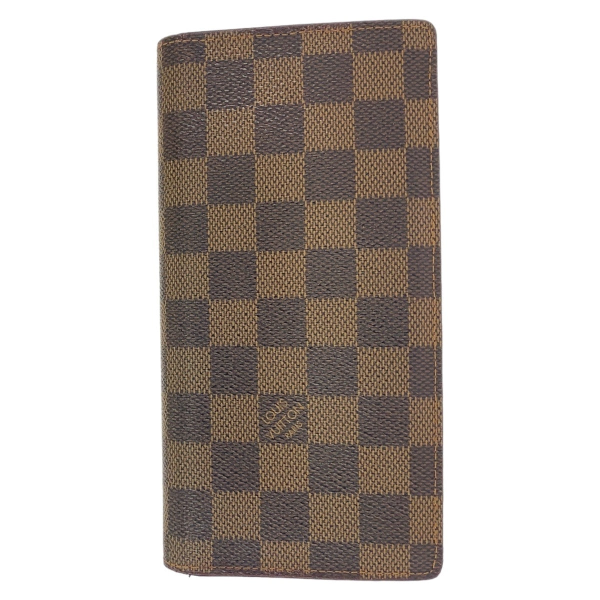 Louis Vuitton Damier Portefeuille Brazza Long Wallet N60017 in Very Good Condition