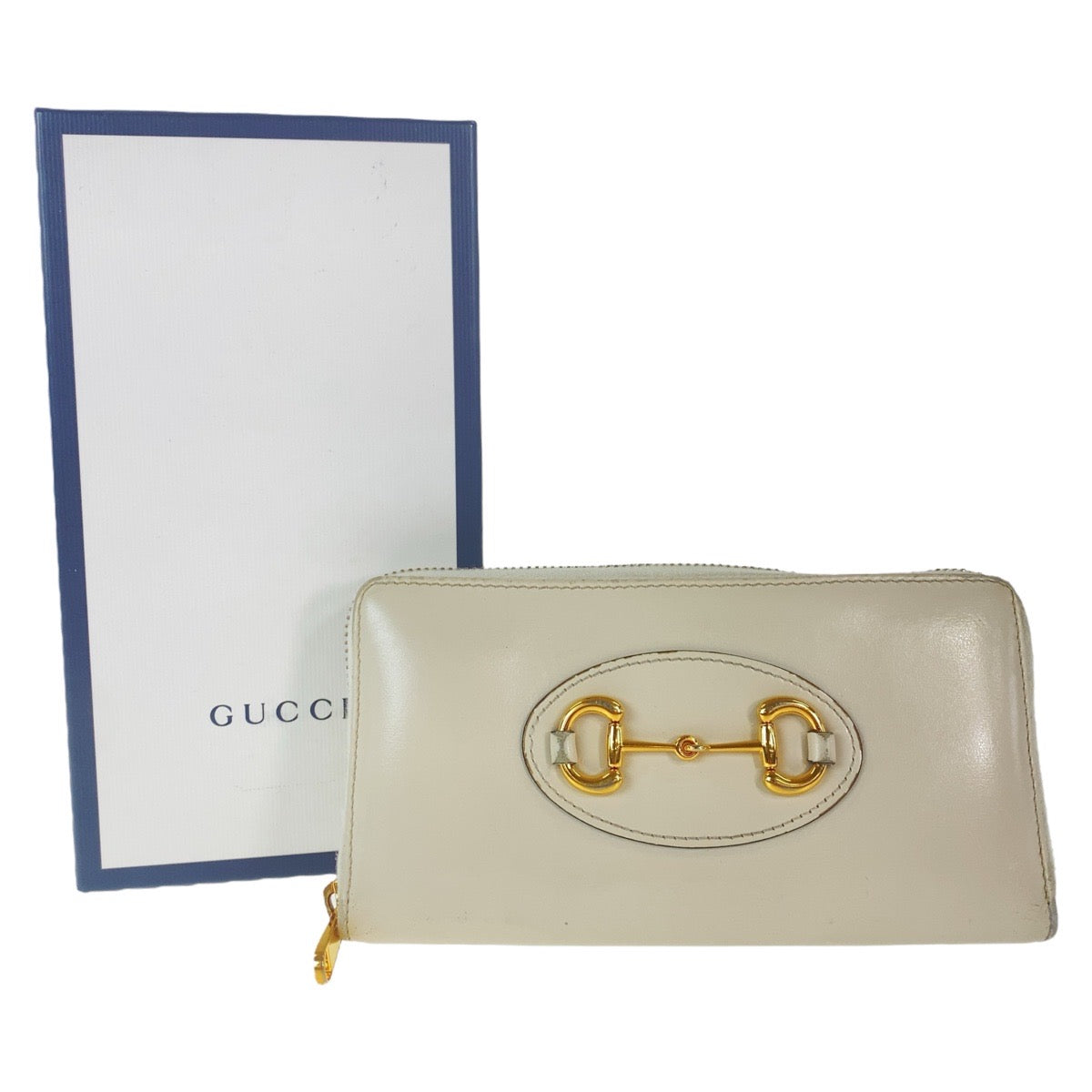 Gucci Leather Horsebit Long Wallet 621889 in Very Good Condition