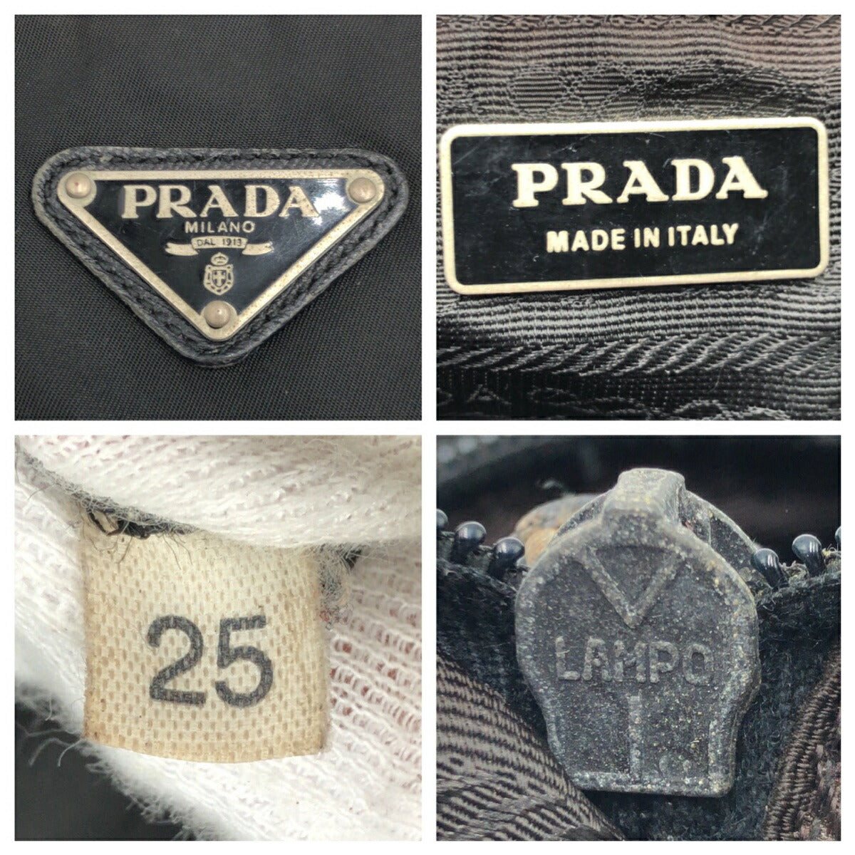 Prada Nylon Tessuto Logo Messenger Bag