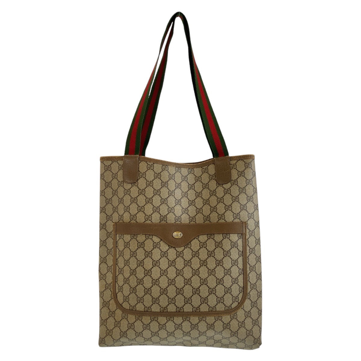 Gucci Vintage Sherry Line Tote Shoulder Bag