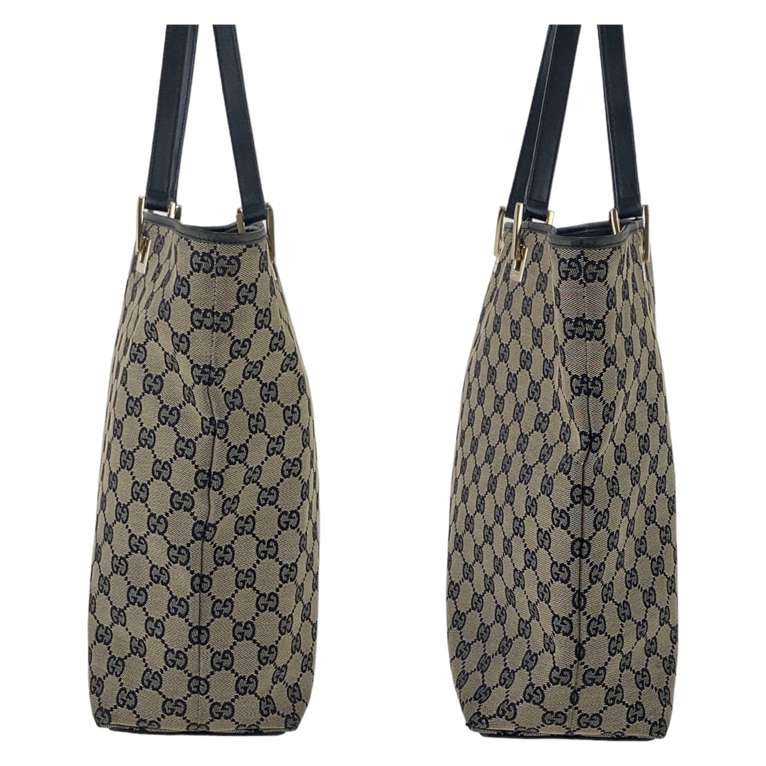 Gucci GG Canvas Tote Shoulder Bag