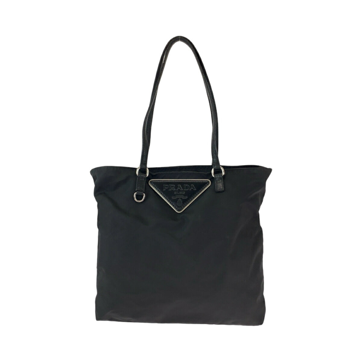 Prada Nylon Tessuto Logo Tote Bag