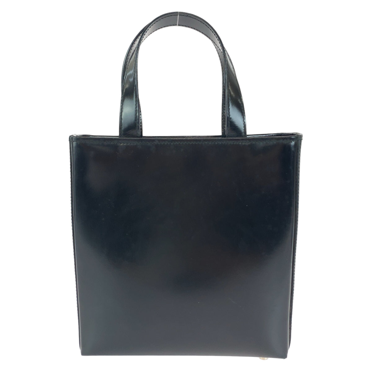 Salvatore Ferragamo Patent Leather Tote Bag in Very Good Condition