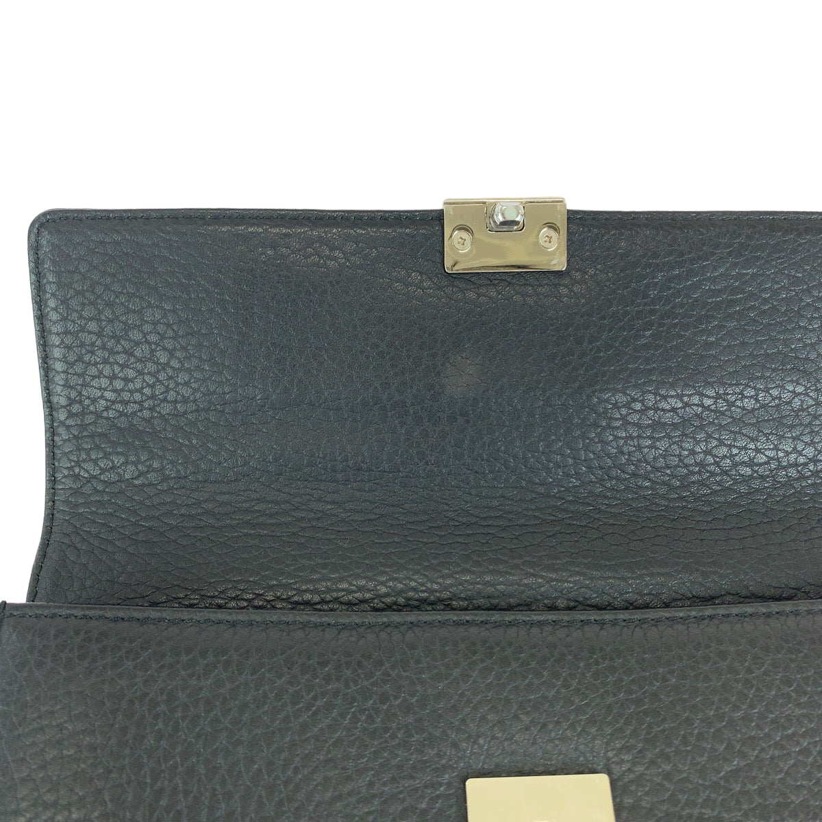 Burberry Leather Clutch Bag 408418 in Very Good Condition