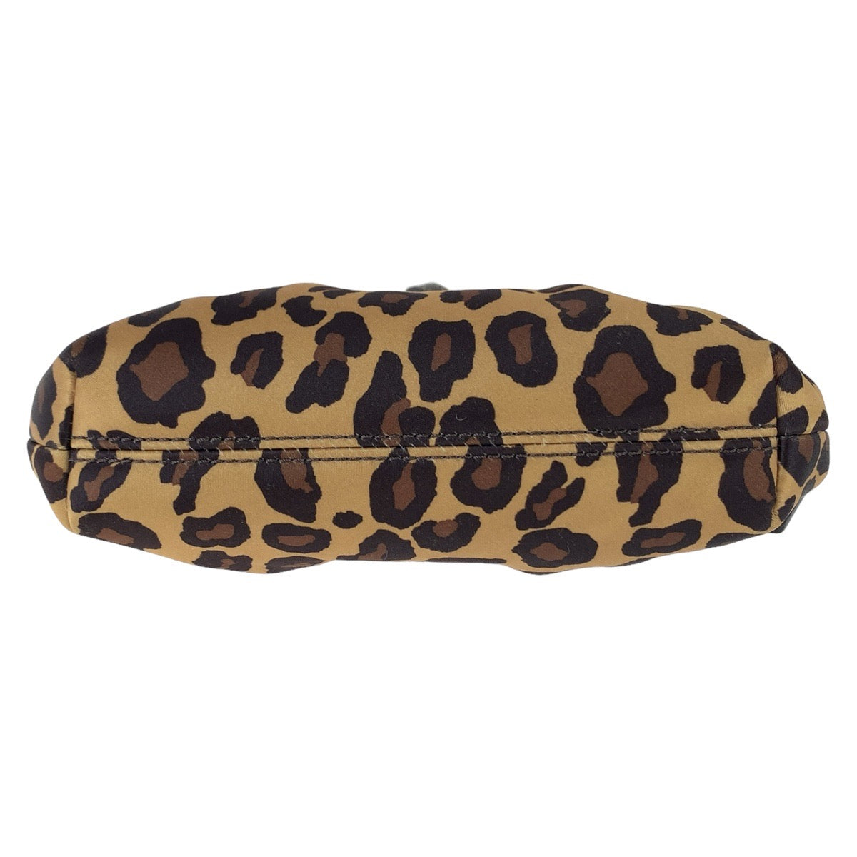 Coach Satin Leopard Print Pouch in Great Condition