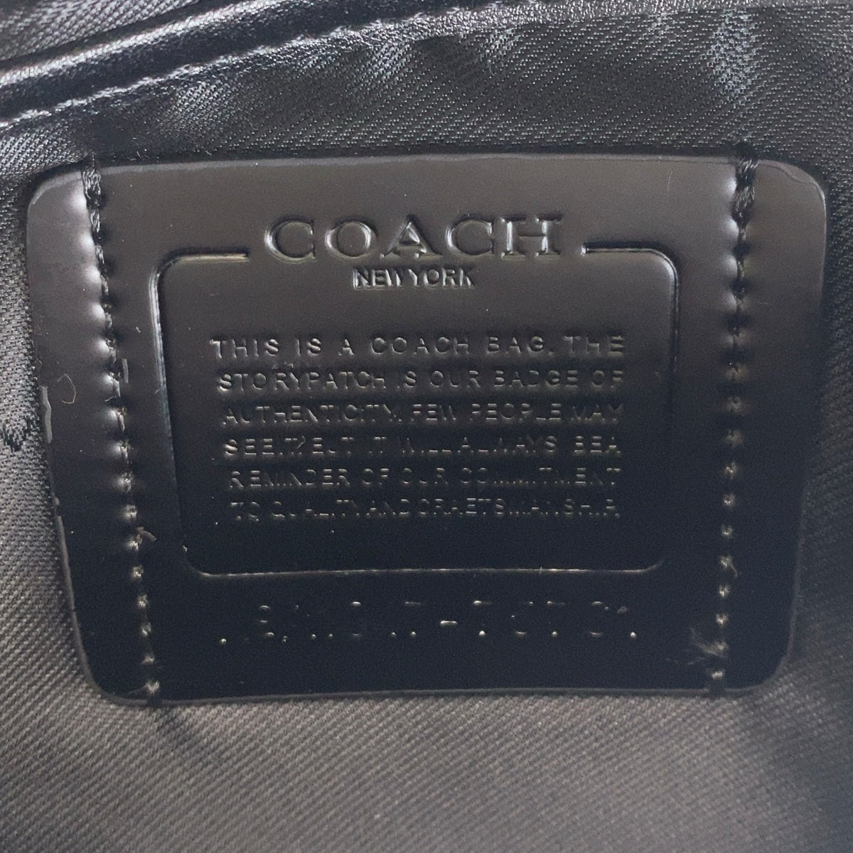 Coach Leather GUANG YU Waist Bag 408446 in Great Condition