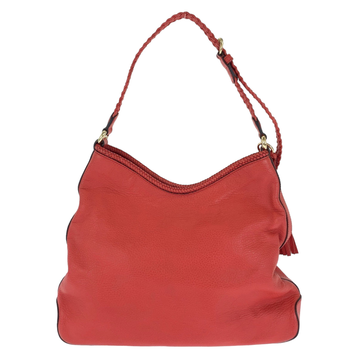 Gucci Leather Hobo Fringe Shoulder Bag