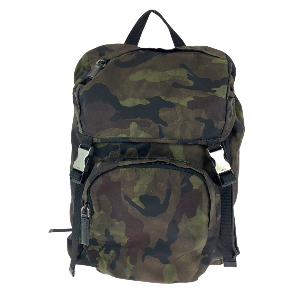 Prada Nylon Tessuto Camouflage Backpack V135 in Great Condition