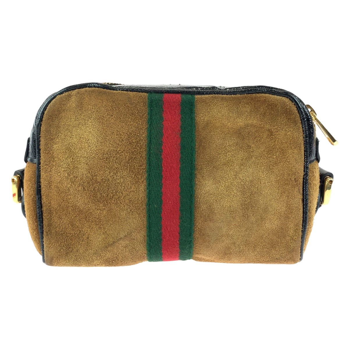 Gucci Ophidia Suede/Leather Shoulder Bag Pochette 573321 in Very Good Condition