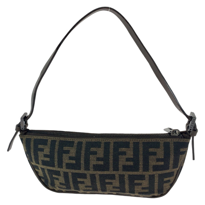 Fendi Vintage Zucca Canvas Handbag in Great Condition