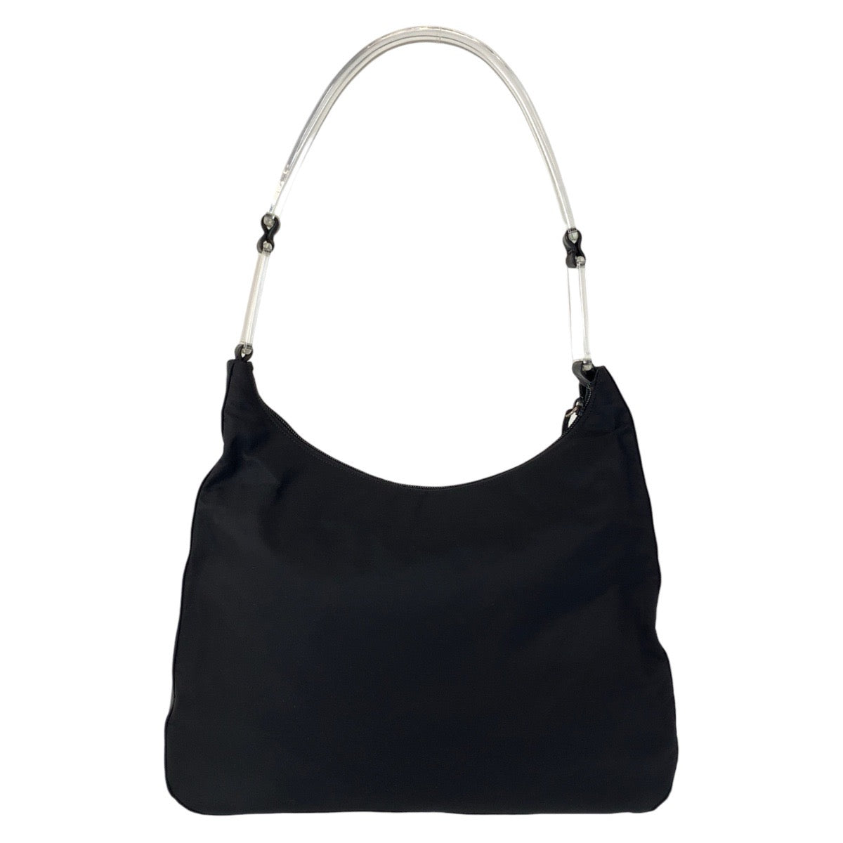 Prada Tessuto Nylon Shoulder Bag Black