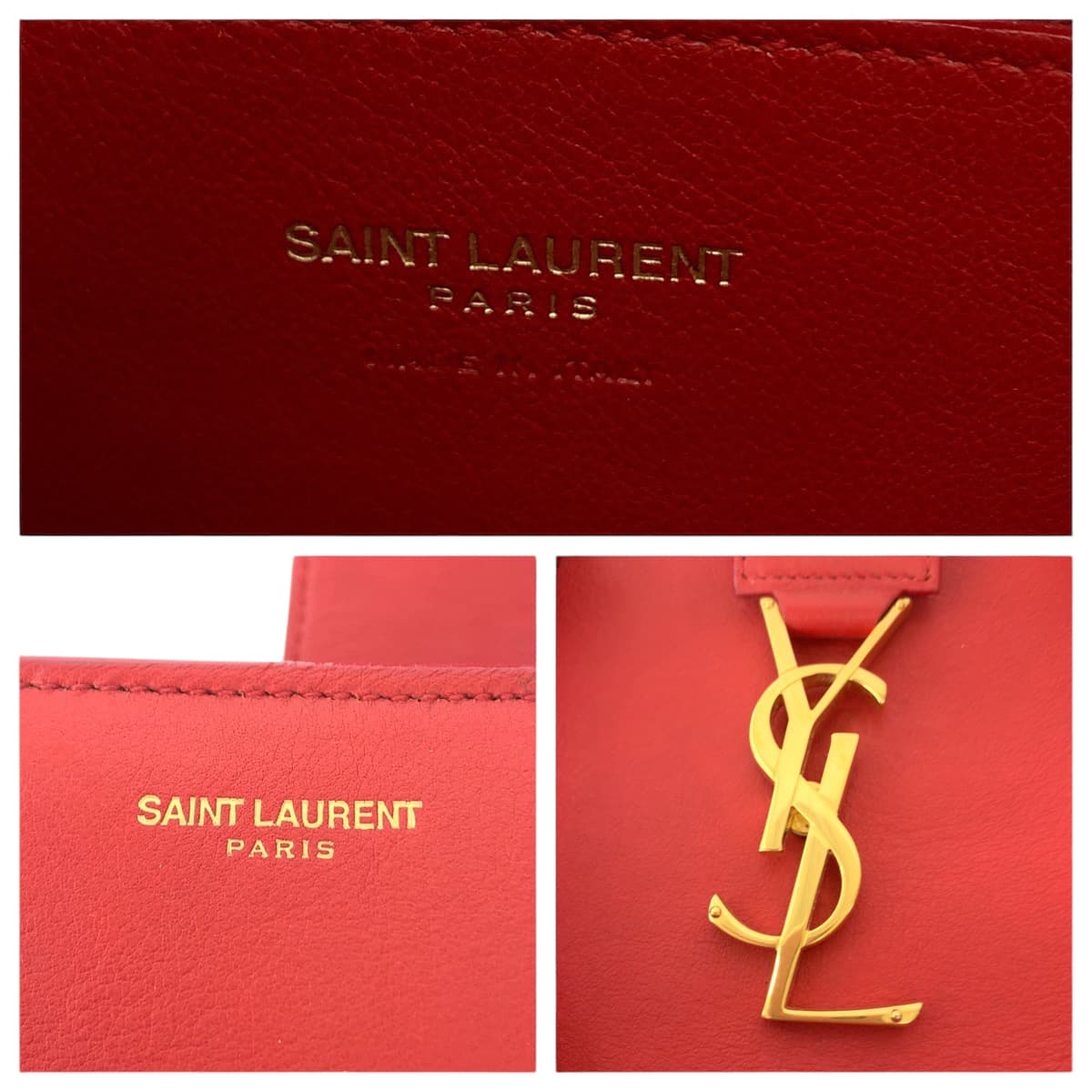 Yves Saint Laurent Leather Handbag in Very Good Condition