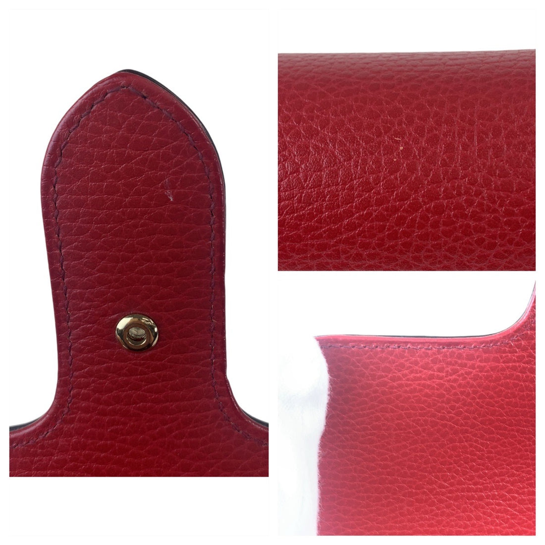 Gucci Leather Interlocking Shoulder Bag