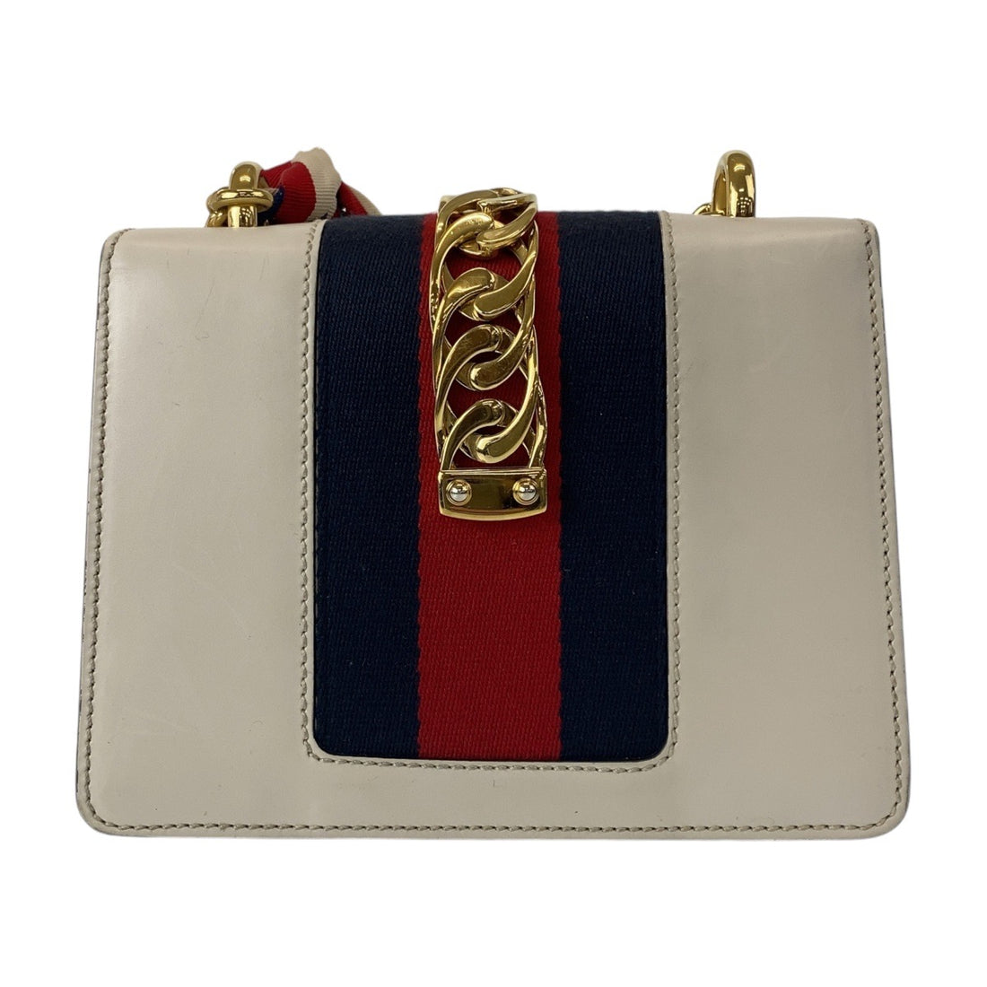 Gucci Sylvie Mini Leather Shoulder Bag