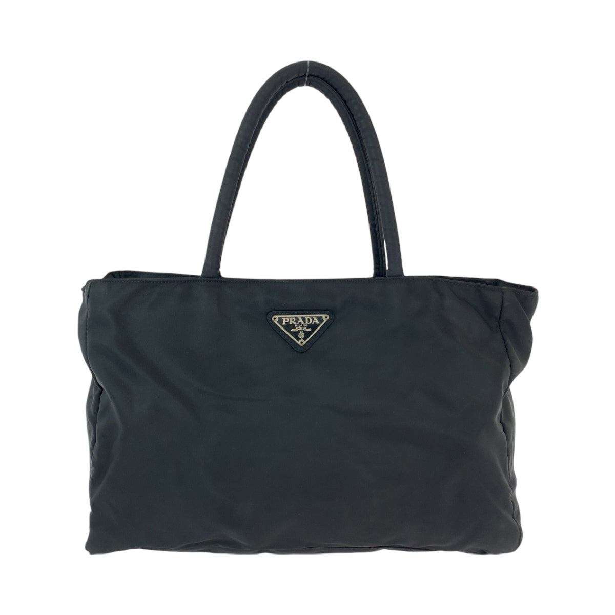 Prada Nylon Tessuto Logo Tote Bag