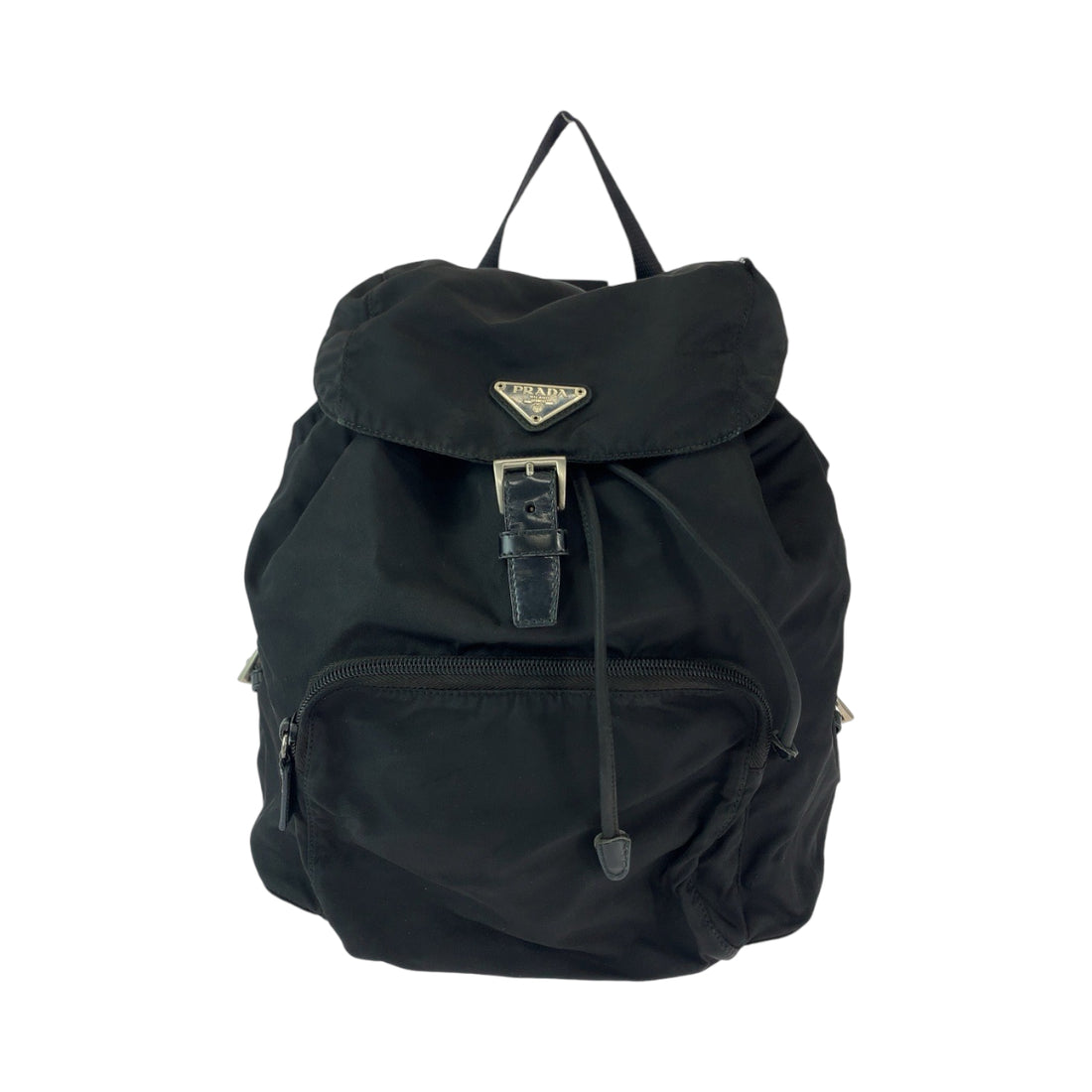 Prada Nylon Tessuto Logo Backpack