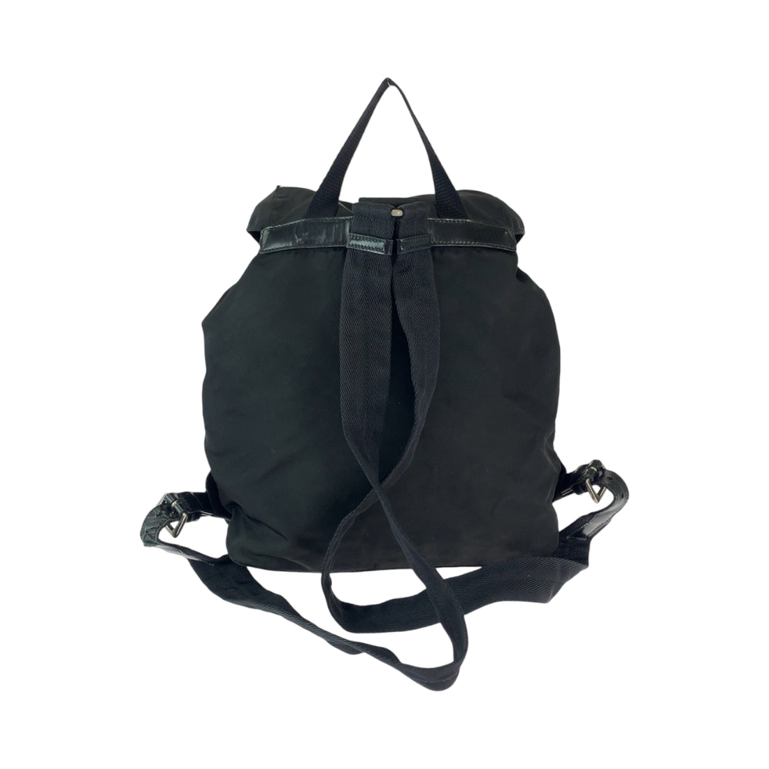 Prada Nylon Tessuto Logo Backpack