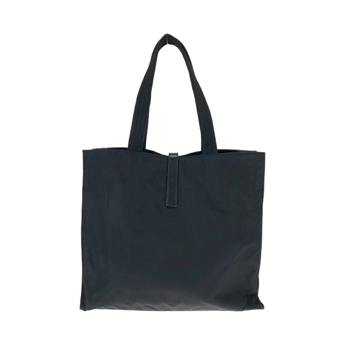 Prada Nylon Tessuto Black Tote Shoulder Bag