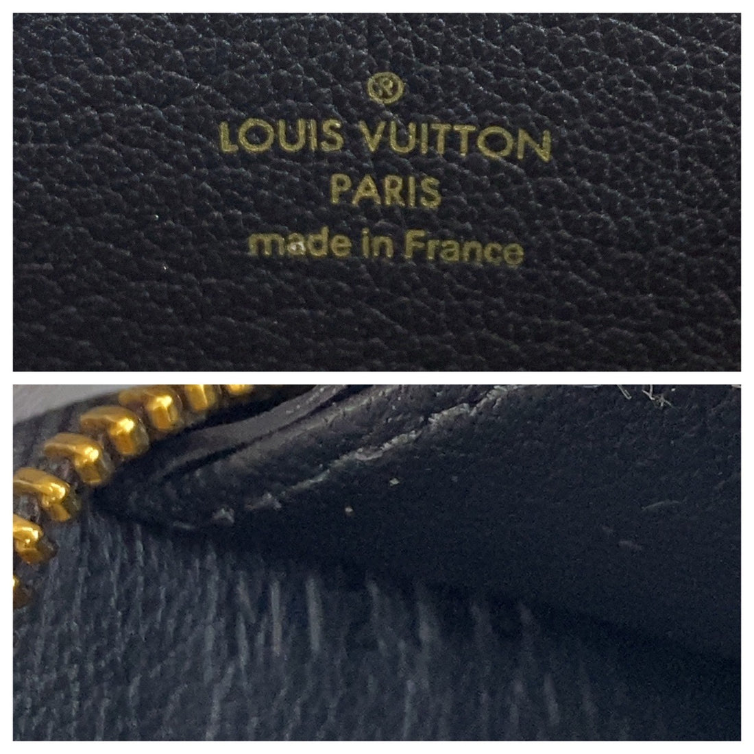 Louis Vuitton Monogram Zippy Wallet Python