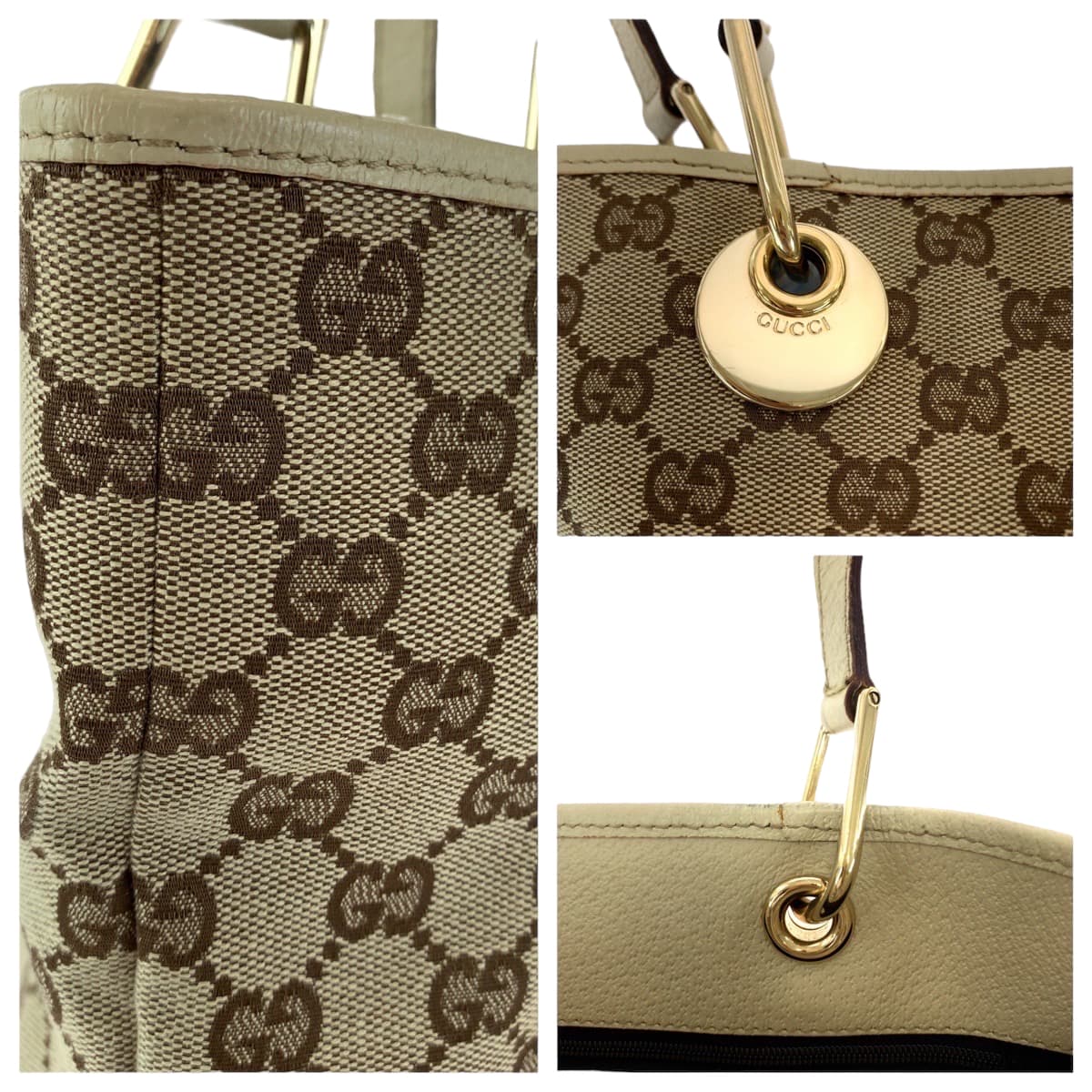 Gucci GG Canvas Tote Bag 408595