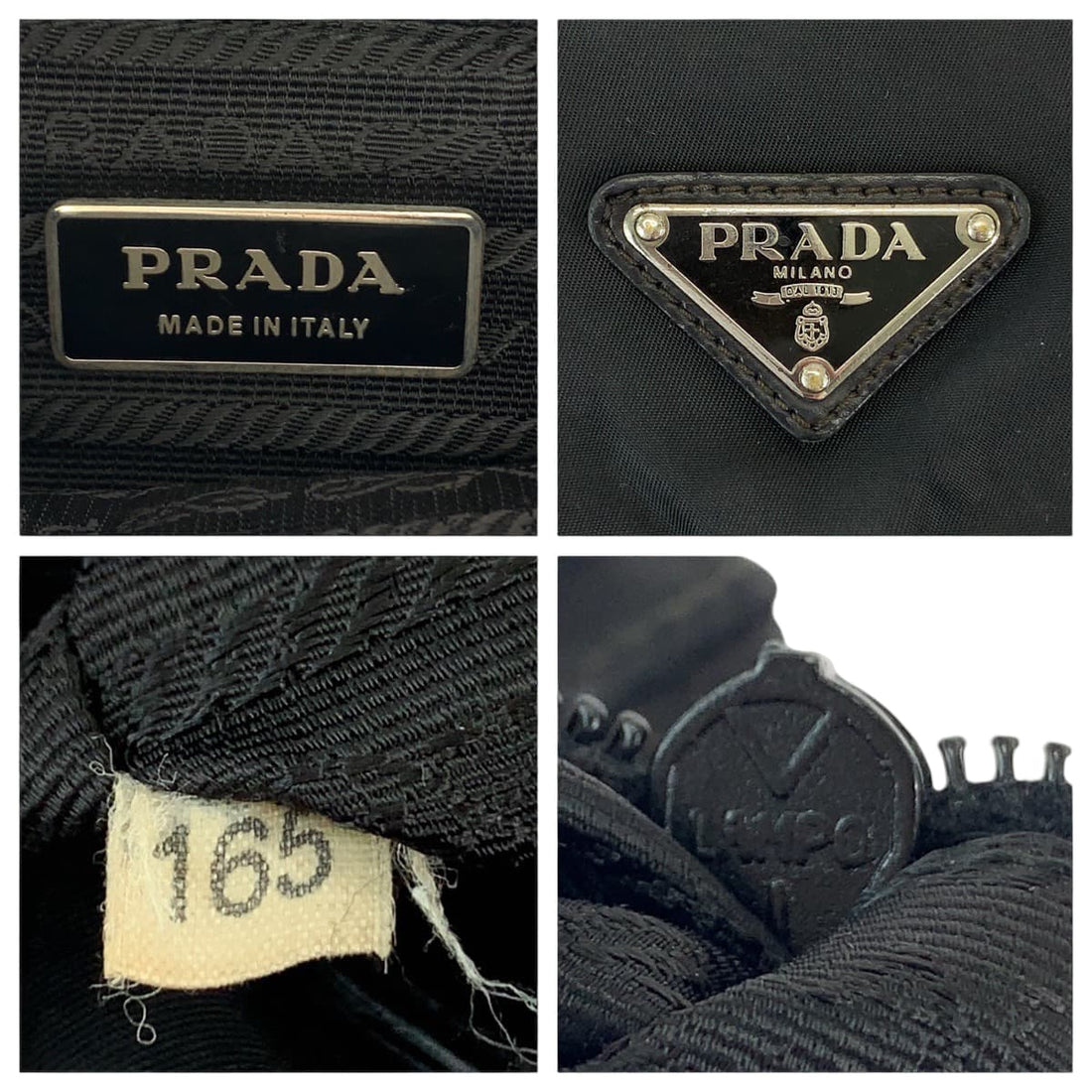 Prada Nylon Tessuto Triangle Logo Crossbody 1BD994