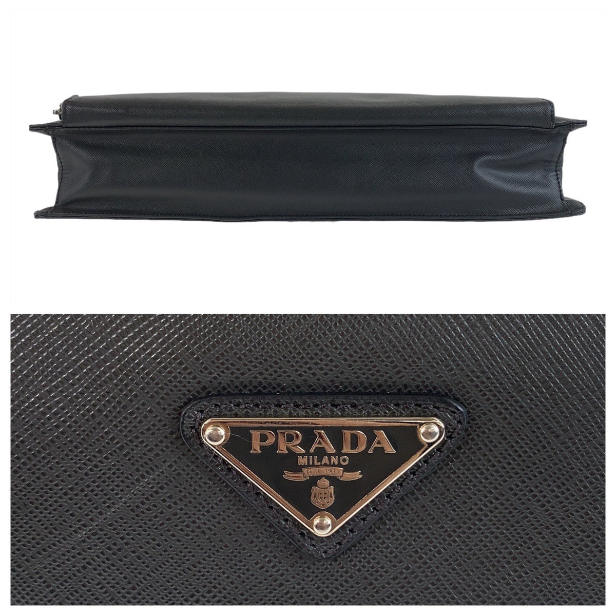 Prada Saffiano Leather Business Briefcase