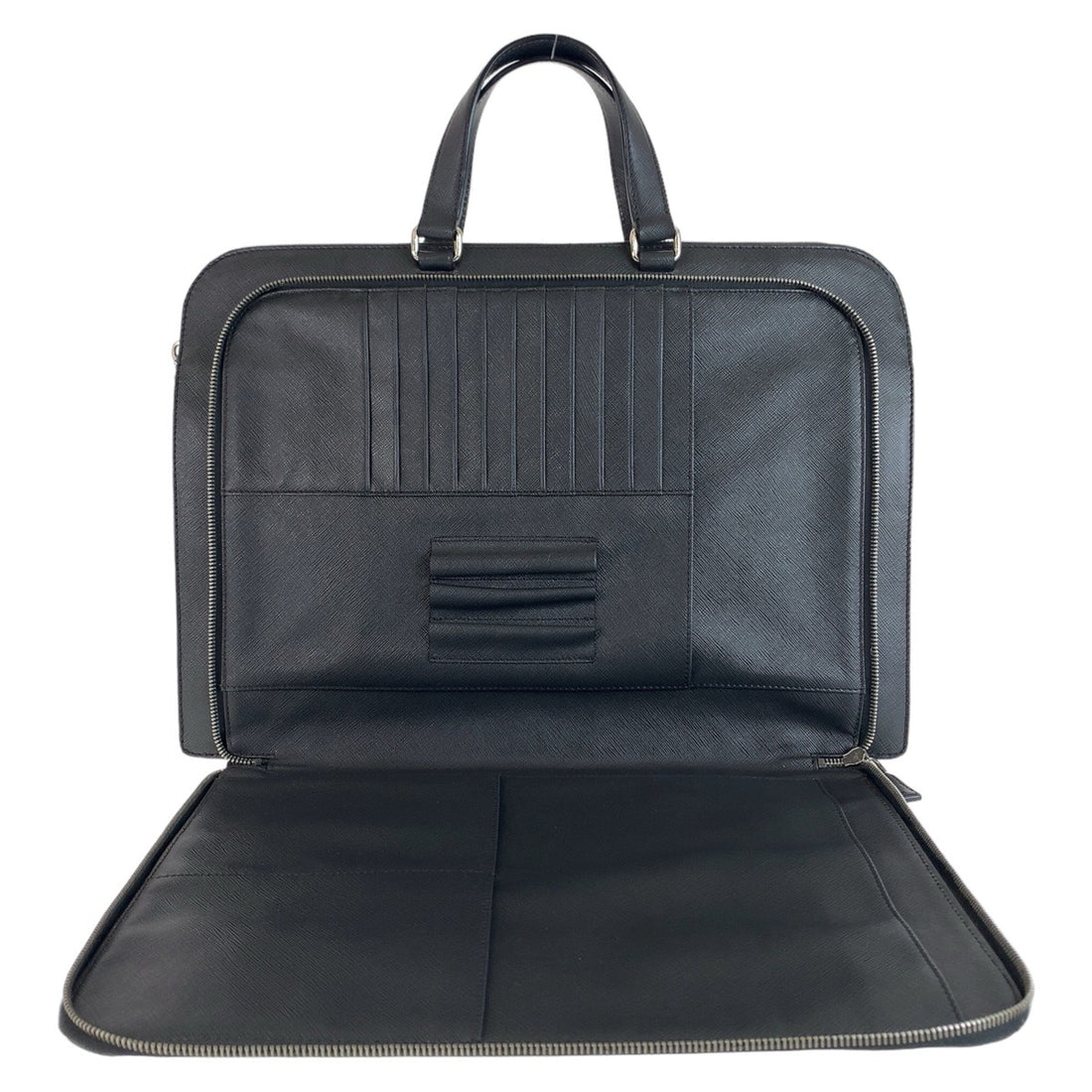 Prada Saffiano Leather Business Briefcase