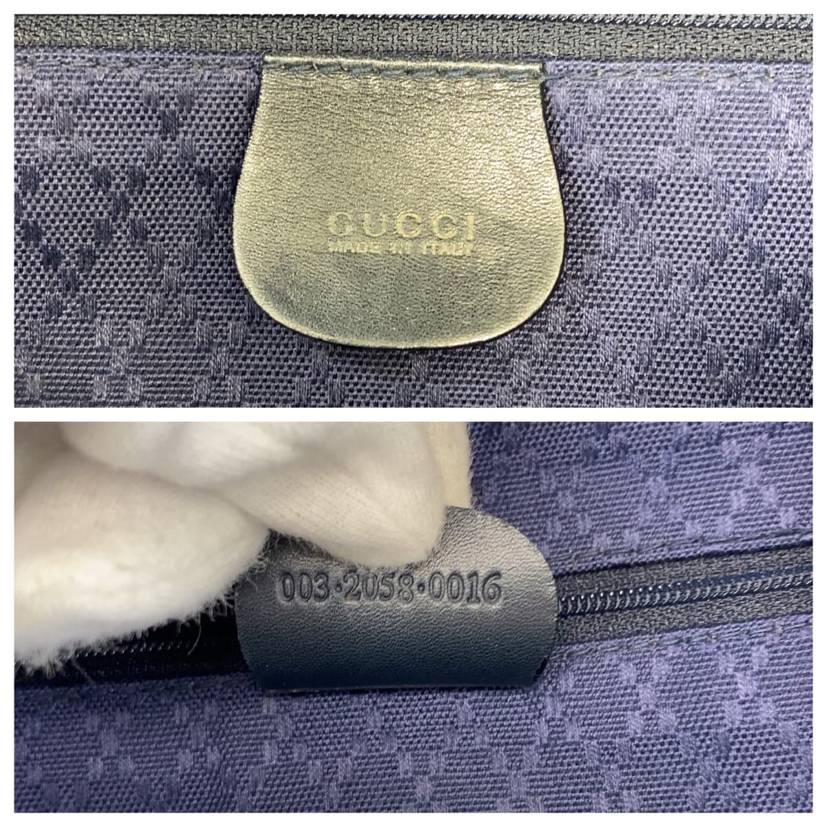 Gucci Bamboo Leather Backpack Black Brown